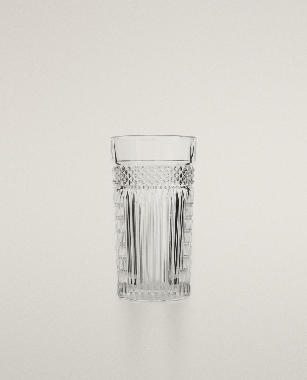 VERRE À SODA EN VERRE RELIEF