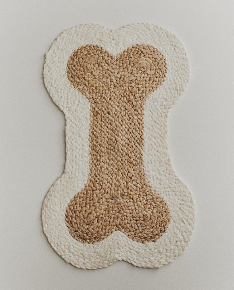 JUTE BONE PET RUG
