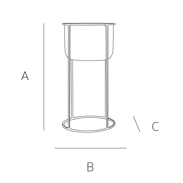 METAL FLOWERPOT Zara Home South Korea / 대한민국