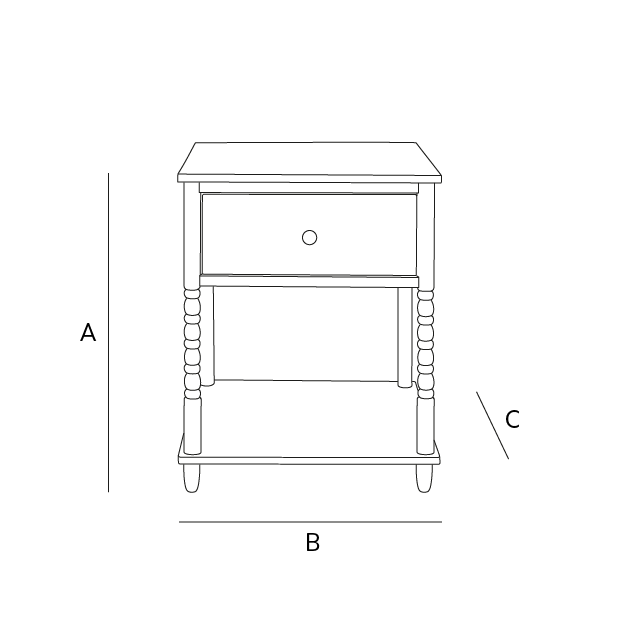 WOODEN BEDSIDE TABLE Zara Home United Kingdom