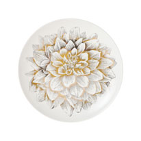 Prato de Sobremesa de Natal Flor