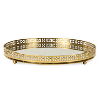 Bandeja Redonda Metal Orifícios