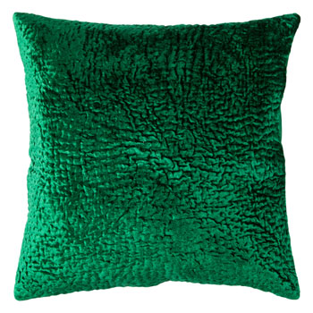 Green Velvet Cushion
