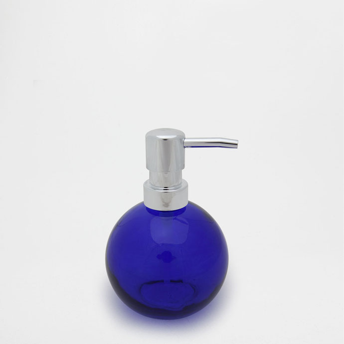 Bathroom Accessories Zara Home Summer 2017 Blue Glass Dispenser