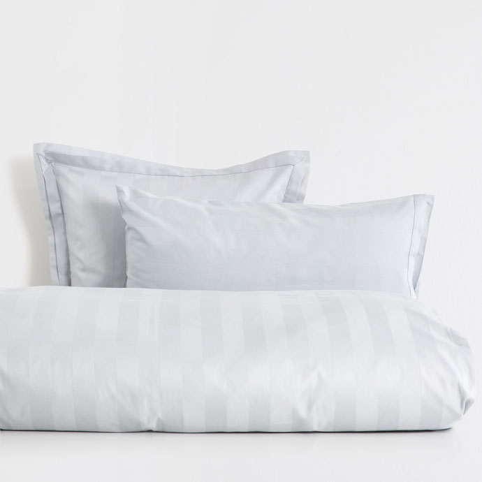 Duvet Covers Bedroom Zara Home United Kingdom Blue Striped Satin Duvet Cover