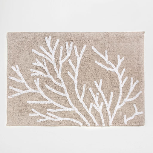 immagine del prodotto tappetino da bagno cotone corallo