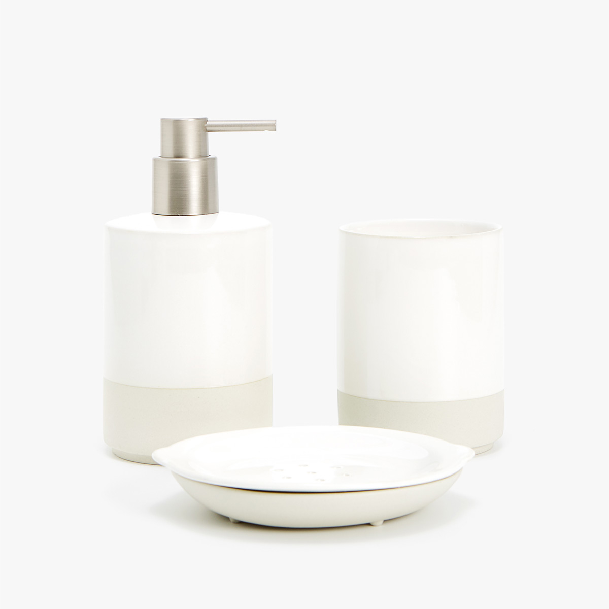 Salle De Bain Vuippens ~ ensemble de bain c ramique bande accessoires de bain bain zara Salle De Bain Vuippens ~ ensemble de bain c ramique bande accessoires de bain bain zara