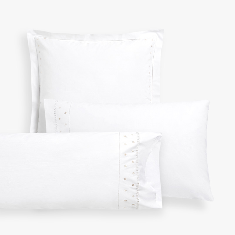 Kids Pillow Cases Zara Home New Collection Embroidered Stars Pillowcase
