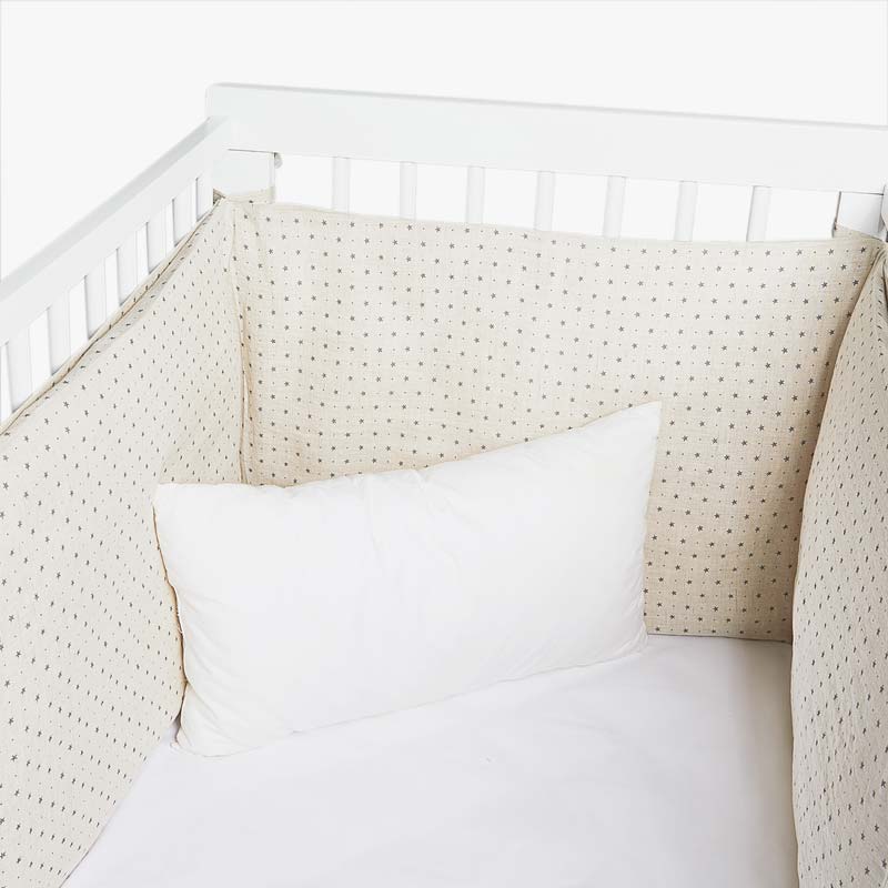 Kids Pillow Cases Zara Home New Collection Linen Star Print Cot Bumper Cover
