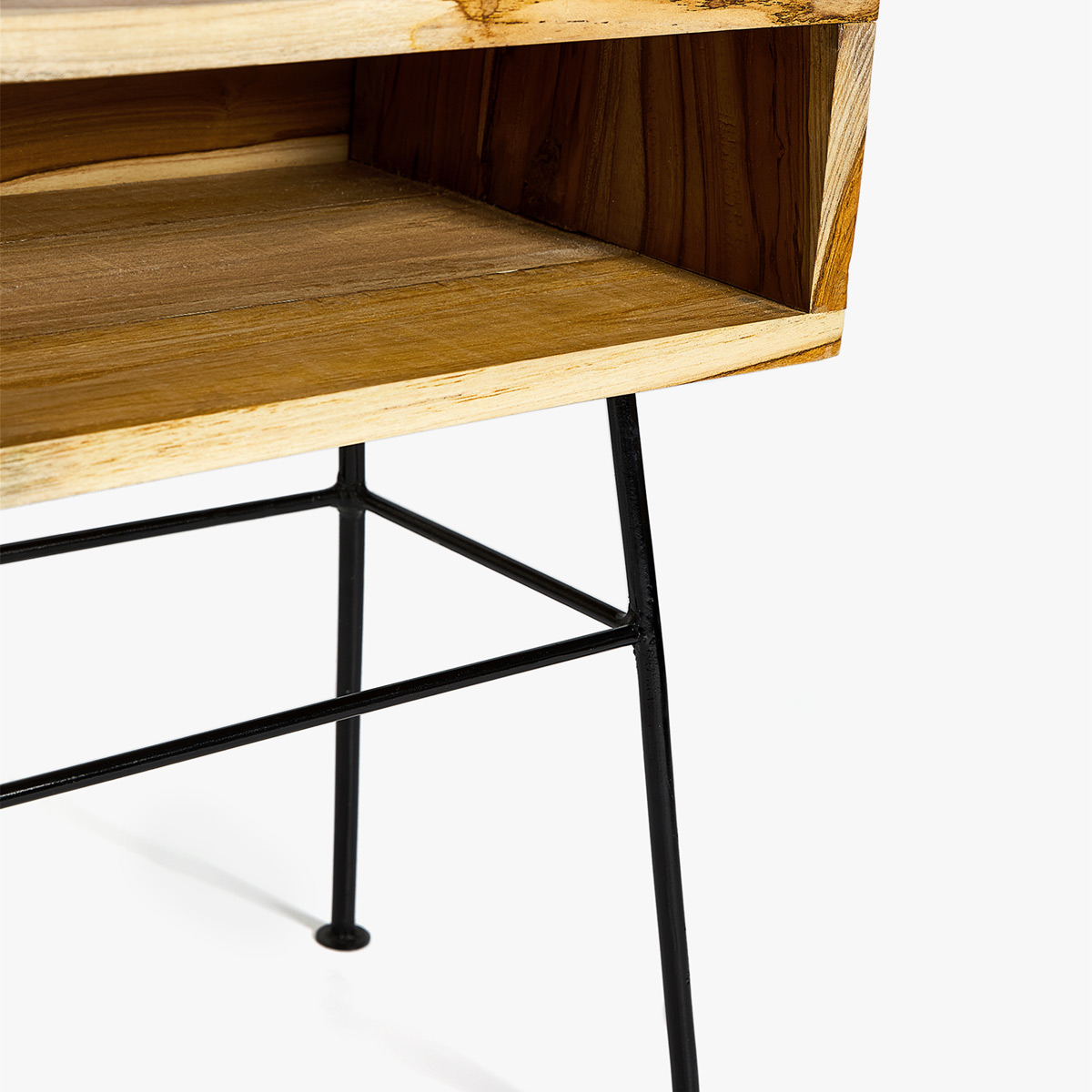 Wooden Table With Metal Legs View All New In Zara Home Image 3 Of The Wooden Table With Metal Legs
