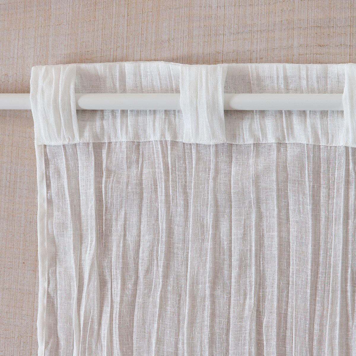 WIT VITRAGEGORDIJN - GORDIJNEN - SLAAPKAMER | Zara Home Holland WIT VITRAGEGORDIJN - GORDIJNEN - SLAAPKAMER | Zara Home Holland