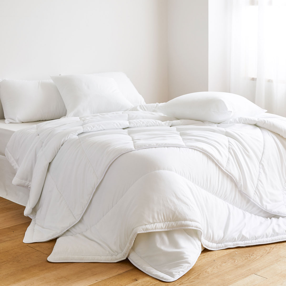 Microfibre Duvet Filling Covers Bedroom Zara Home United Image 1 Of The Product Microfibre Duvet Filling