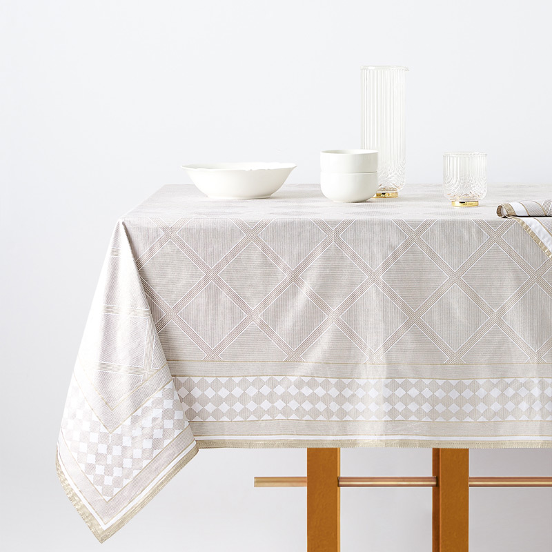 Tablecloths And Napkins Zara Home New Collection Geometric Print Tablecloth