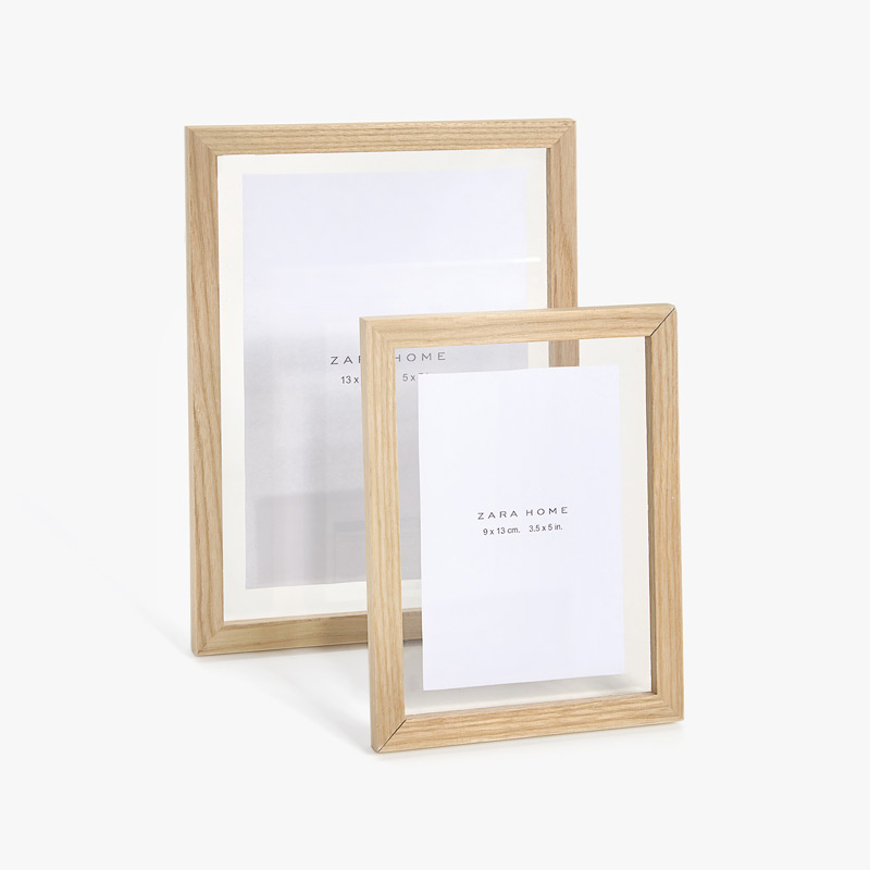 Picture Frames Zara Home New Collection Acrylic Frame With Wooden Edge