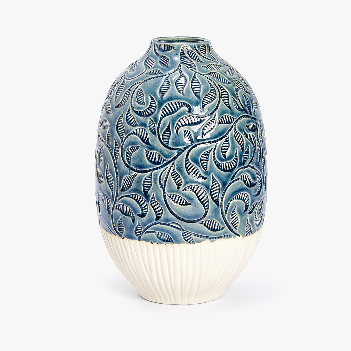 ENGRAVED CERAMIC VASE - VASES - DECORATION | Zara Home United States ... ENGRAVED CERAMIC VASE - VASES - DECORATION | Zara Home United States ...