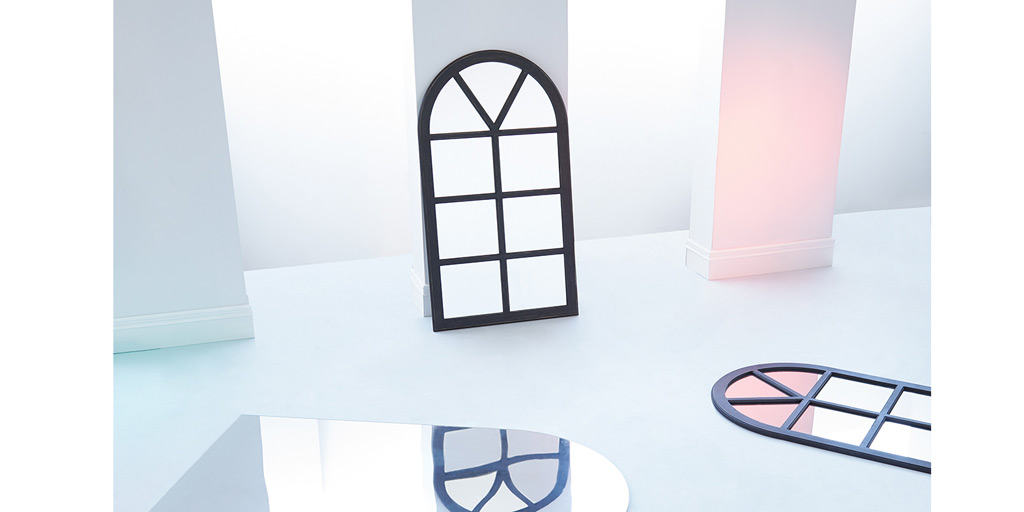 Mirrors Zara Home New Collection Image Of The Window Shaped Mirror