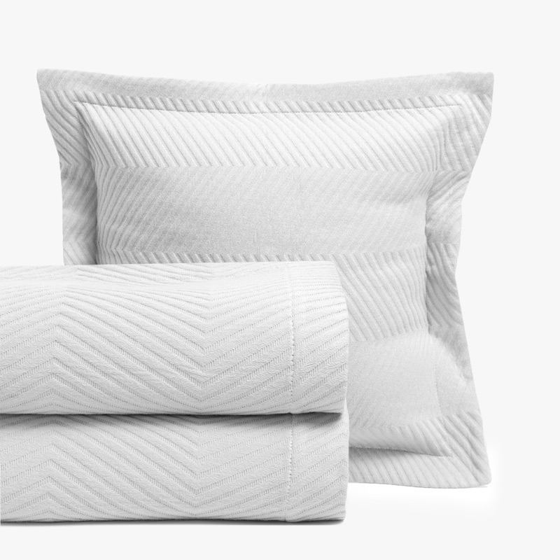 Bedspreads Zara Home New Collection Cotton Bedspread With Raised Herringbone Design