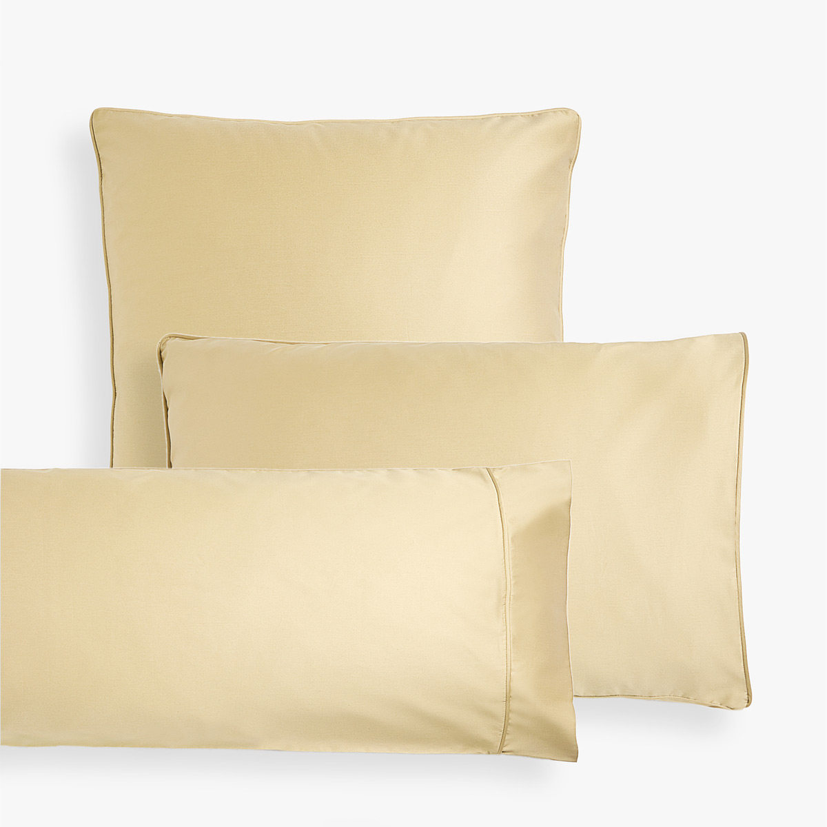 TAIE D\'OREILLER SATIN PASSEPOIL BEIGE FONCÉ - DRAPS-HOUSSES ... TAIE D\'OREILLER SATIN PASSEPOIL BEIGE FONCÉ - DRAPS-HOUSSES ...