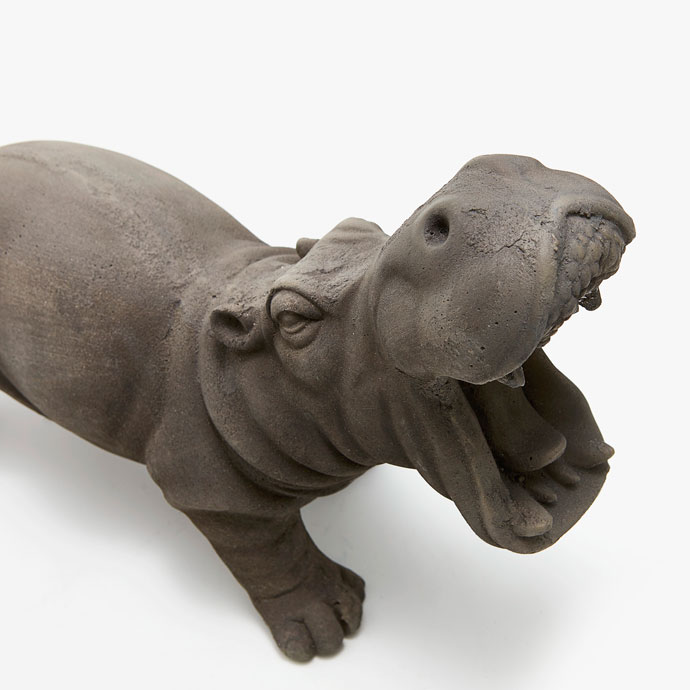 hippopotamus sculpture statue decoration