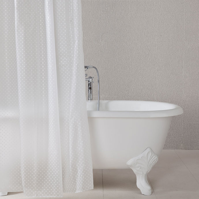 POLKA DOT SHOWER CURTAIN