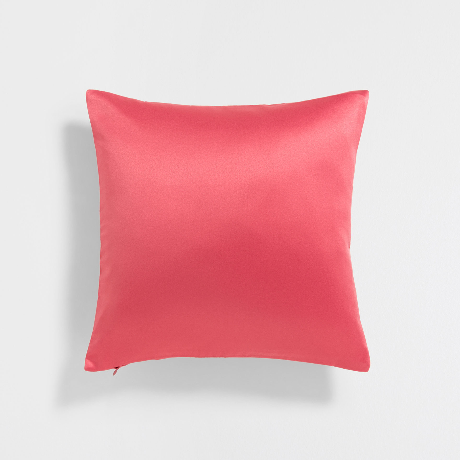 Pembe Duz Renk Saten Yastik Kilifi Zara Home Turquia