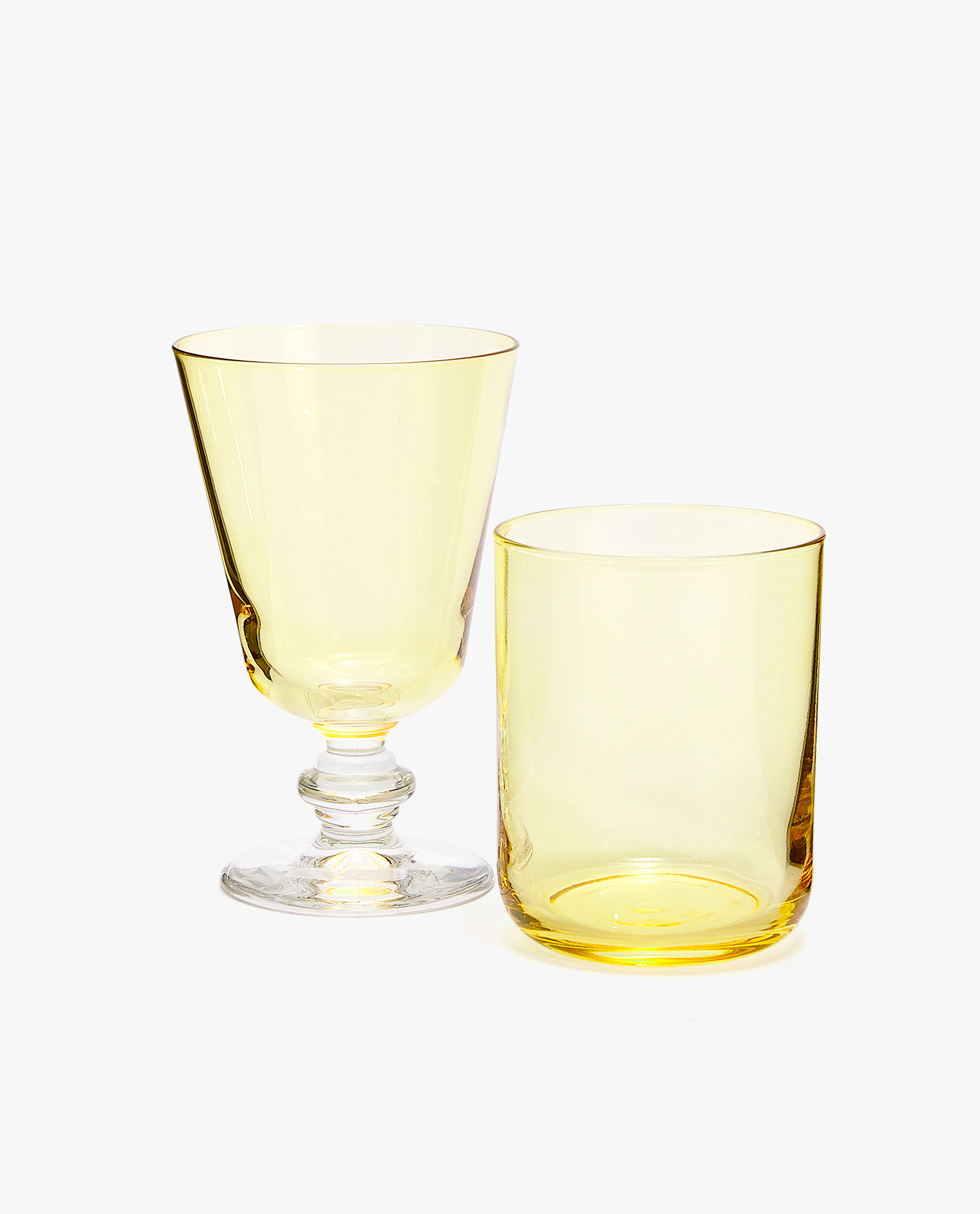 Yellow Glware Set Kitchen Dining Yellow Glware