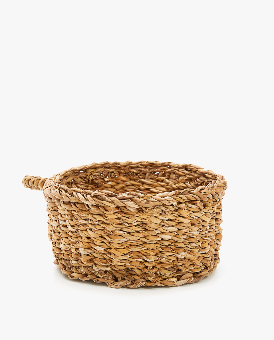 Baskets Zara Home Round Basket With Handles