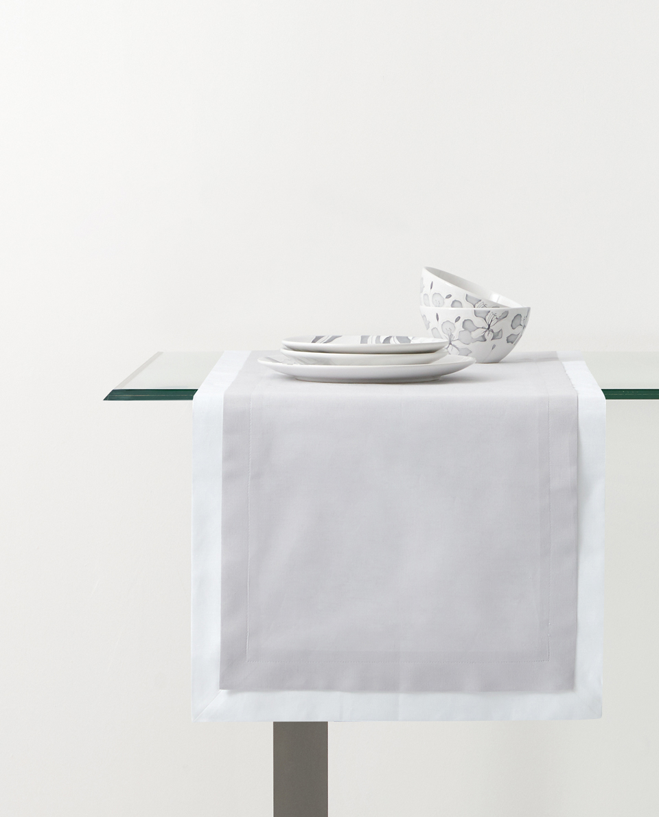 Table Runners Tableware Zara Home United Kingdom Double Layer Table Runner