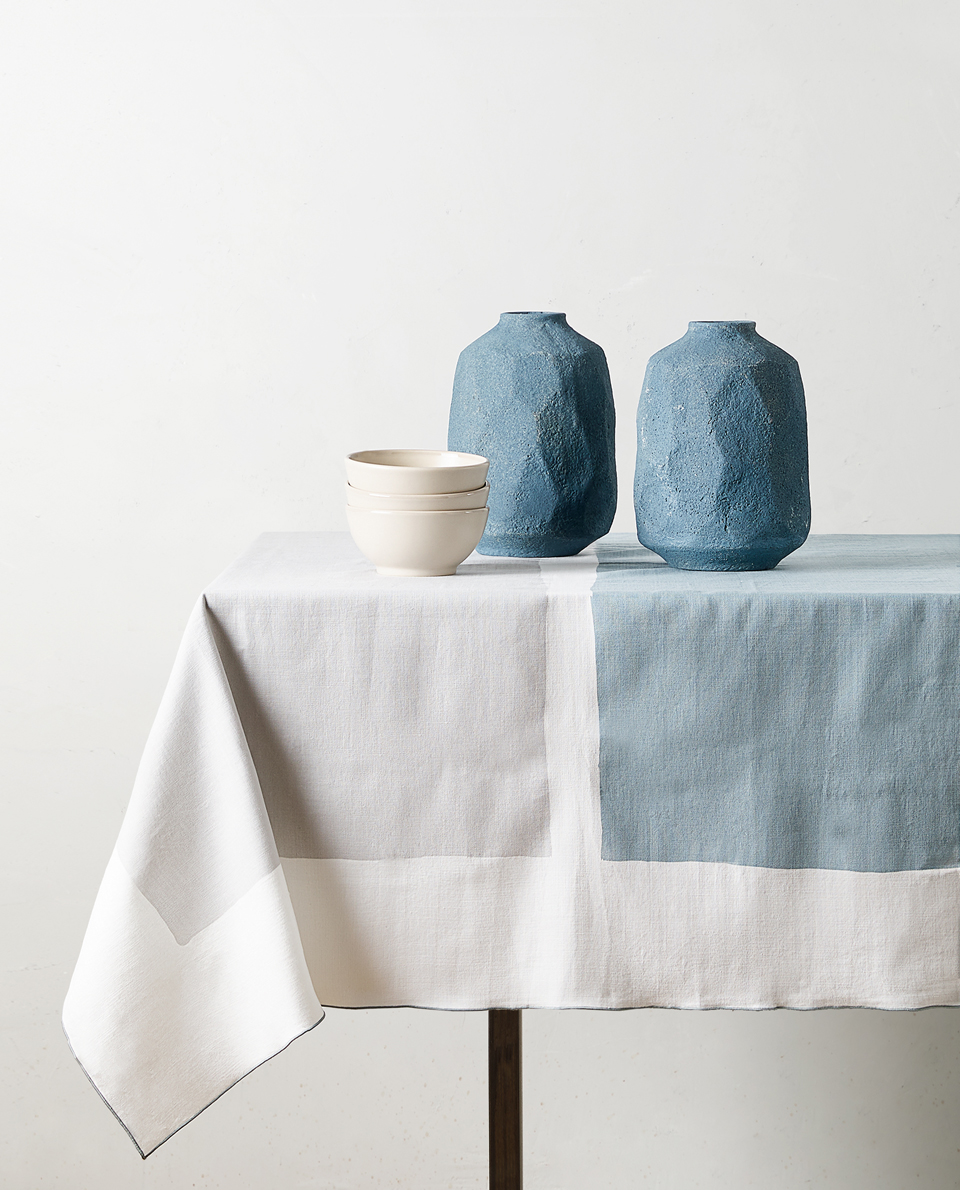 Tablecloths And Napkins Zara Home New Collection Color Block Tablecloth