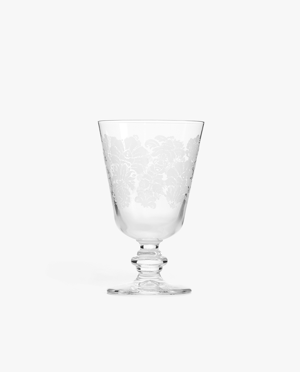 Champagne Cocktail Or Wine Glasses Zara Home Fl Screen Printed Wine Glass