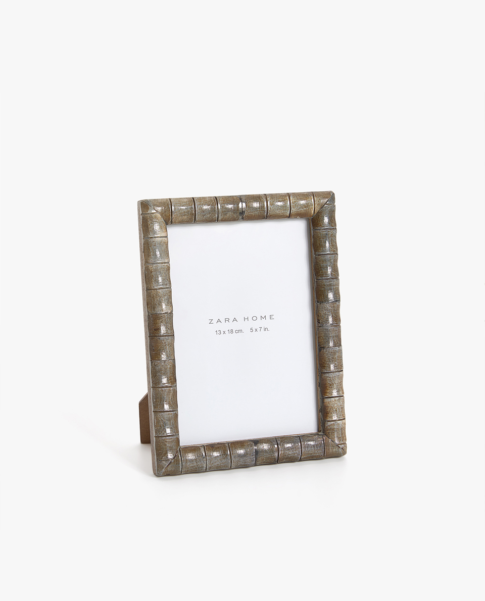 Picture Frames Zara Home Bamboo Shaped Frame