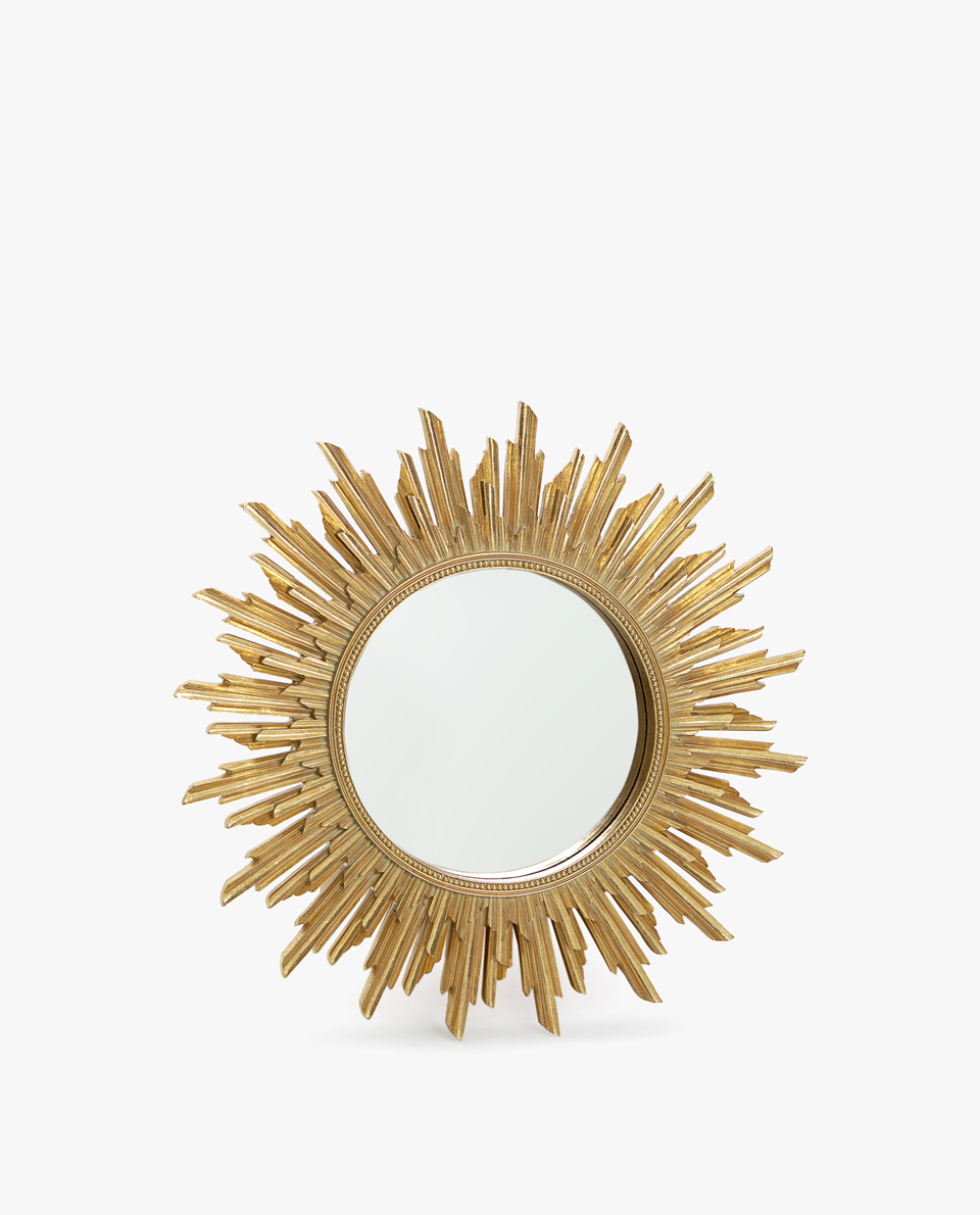 Mirrors Zara Home Small Sun Shaped Mirror
