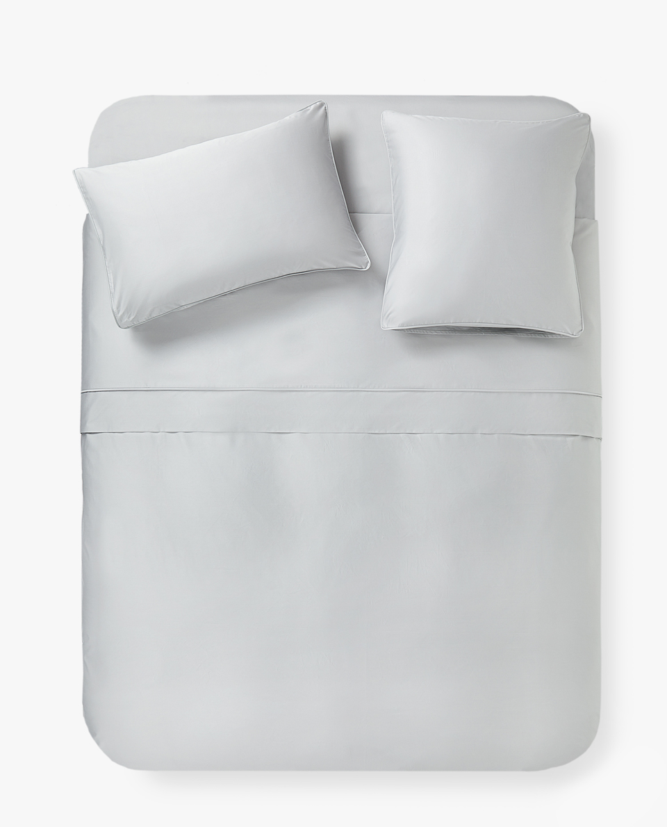 Duvet Covers Zara Home Grey Sateen Duvet Cover