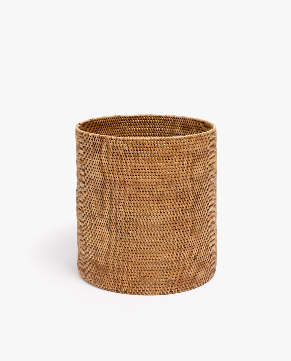 Baskets Zara Home New Collection Rattan Wastepaper Basket