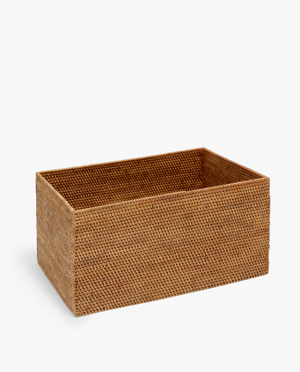 Baskets Zara Home New Collection Rectangular Rattan Basket