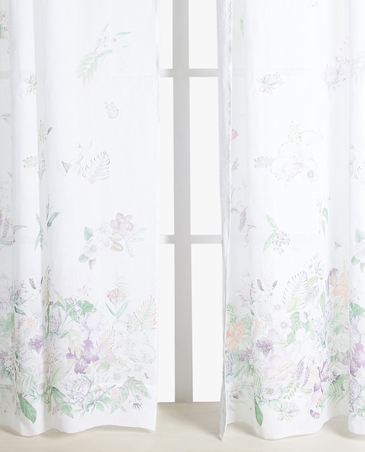 LINNEN GORDIJN MET BLOEMEN EN DIEREN - GORDIJNEN - SLAAPKAMER | Zara ... LINNEN GORDIJN MET BLOEMEN EN DIEREN - GORDIJNEN - SLAAPKAMER | Zara ...