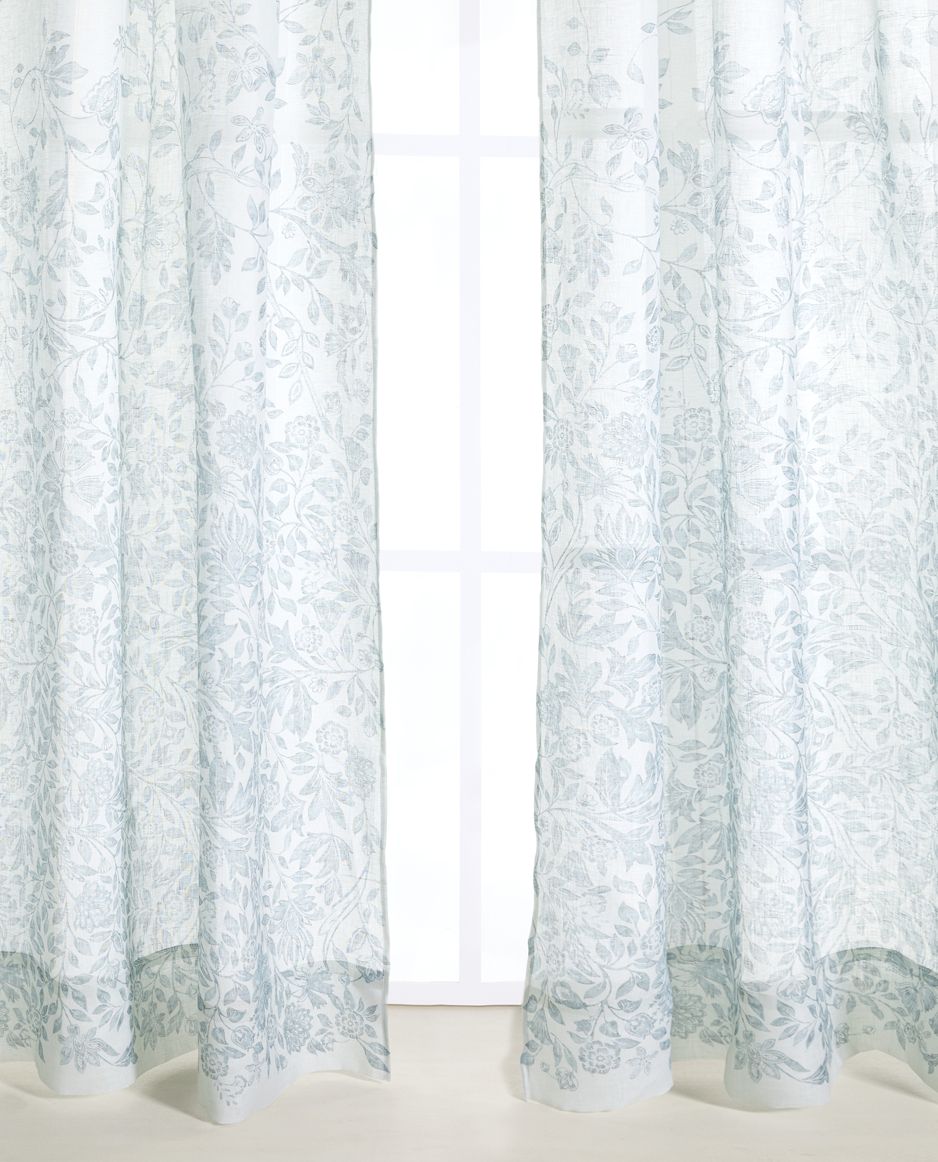 RIDEAU COTON FEUILLES - RIDEAUX - CHAMBRE | Zara Home France RIDEAU COTON FEUILLES - RIDEAUX - CHAMBRE | Zara Home France