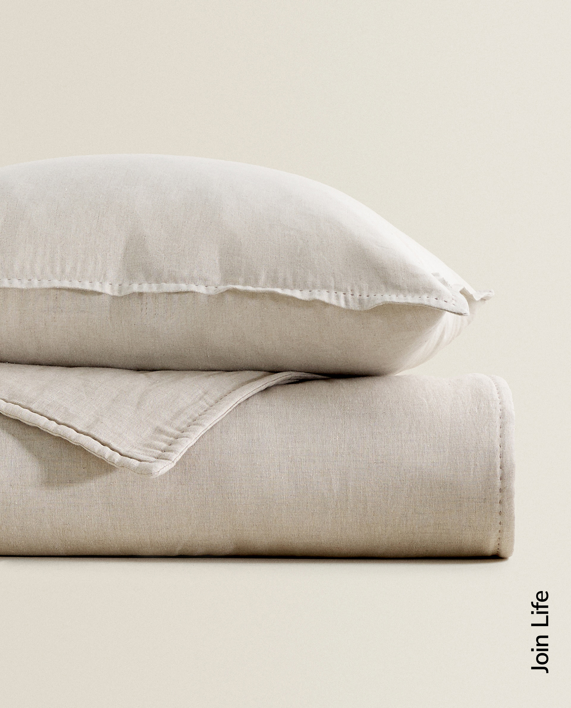 Edredones blancos online zara home