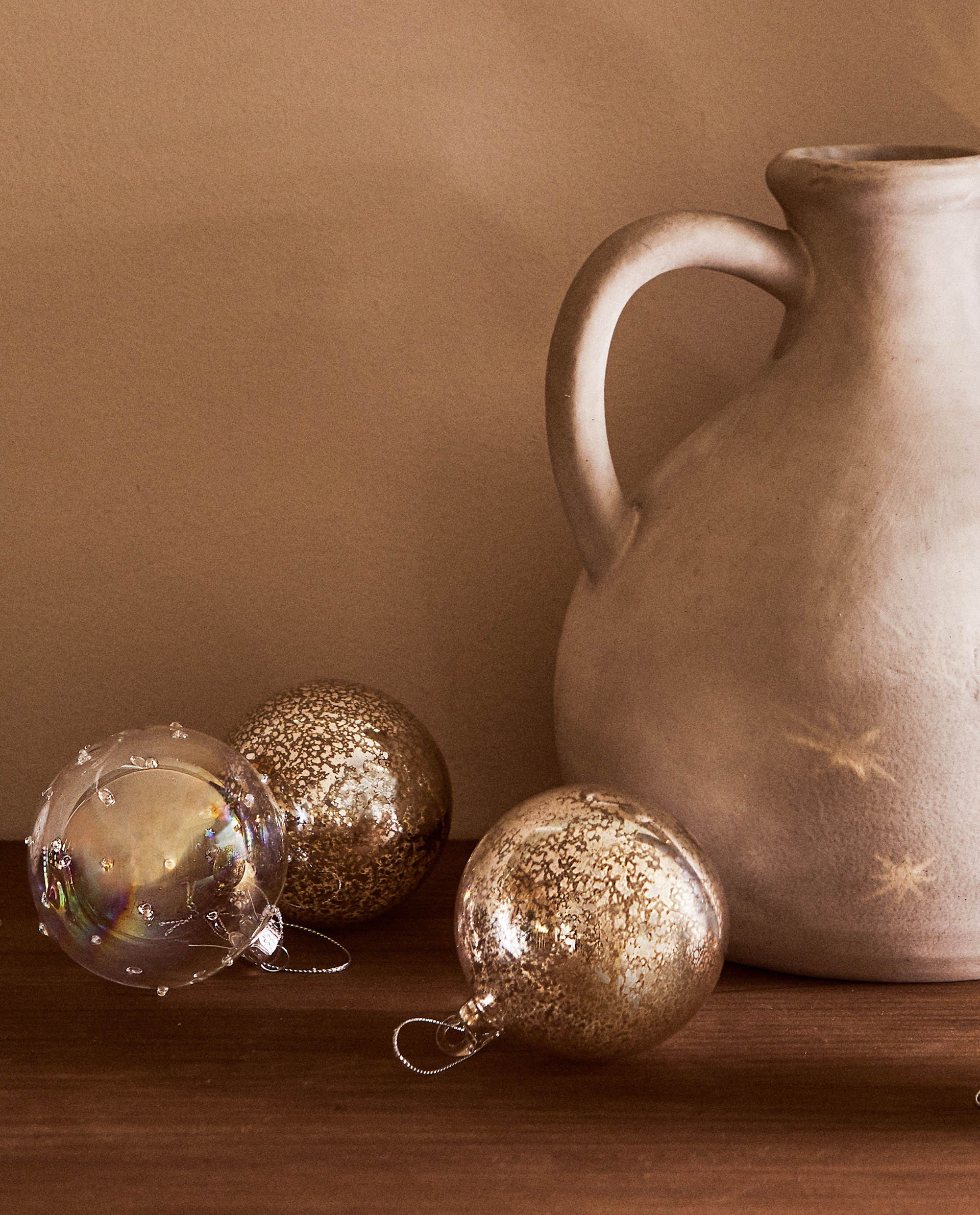 Boules De Noël Argentées