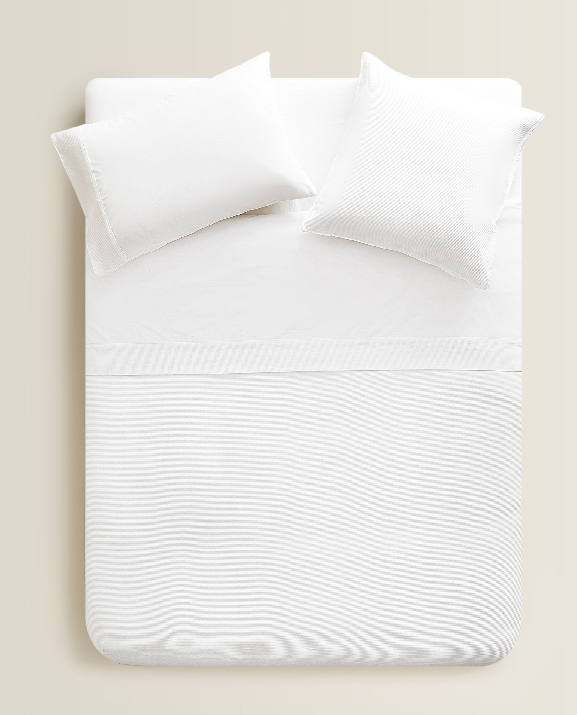 Striped Waffle Knit Duvet Cover Bed Linen Bedroom Sale