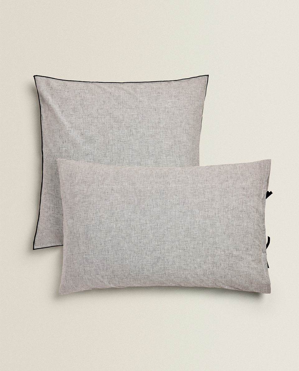 Funda de almohada 40x40 funda de almohada cojín cojines decorativos en 15 tamaños de 100/% algodón
