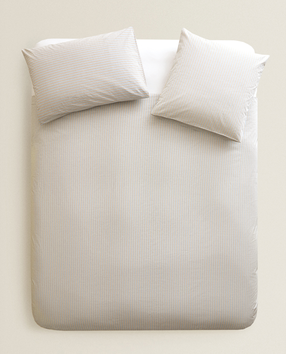 Striped Duvet Cover Duvet Covers Bed Linen Bedroom Zara