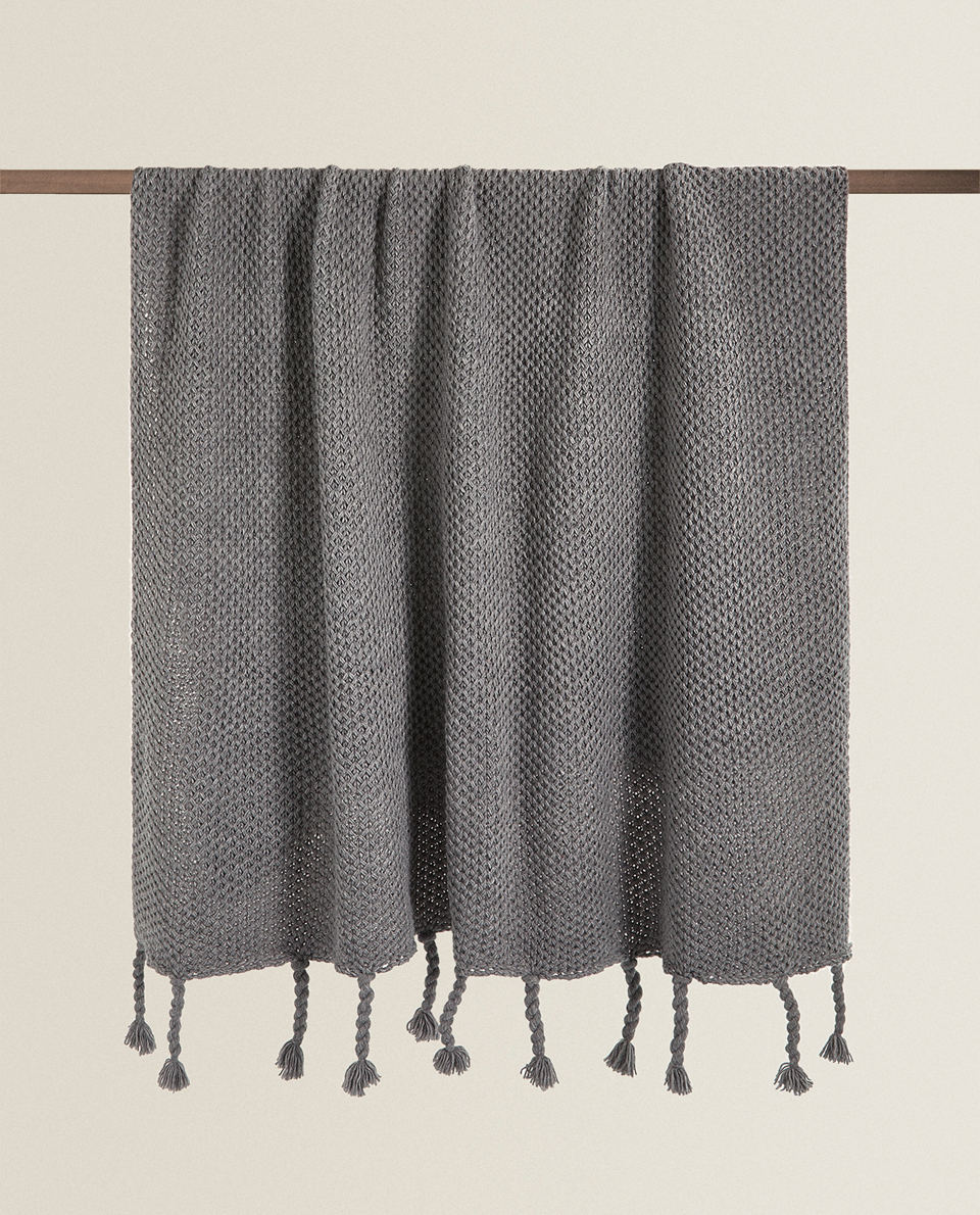 maglia con frange zara