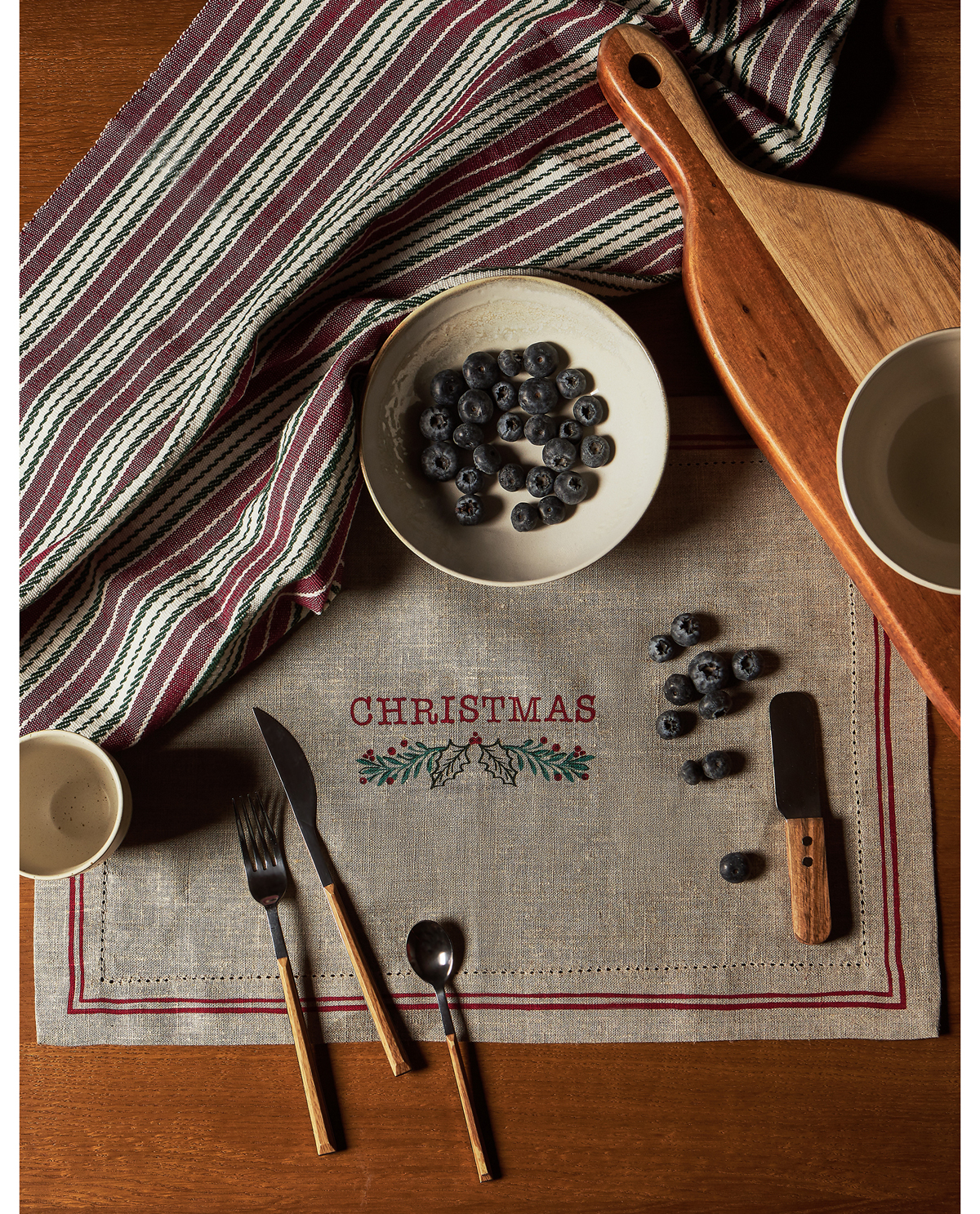 Imagen 6 del producto INDIVIDUAL LINO CHRISTMAS