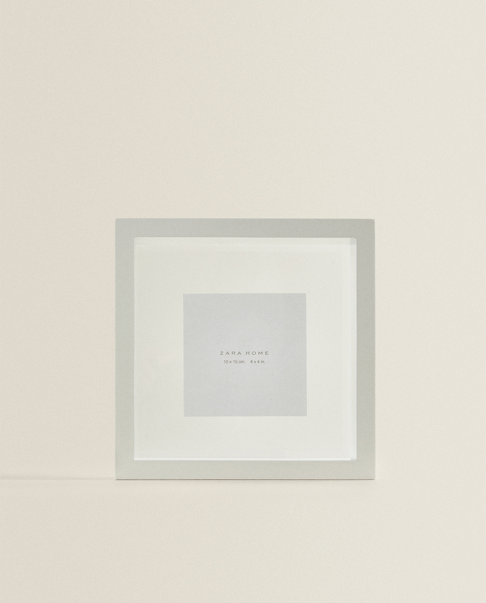 Picture Frames Zara Home New Collection Lacquered Cube Shaped Frame