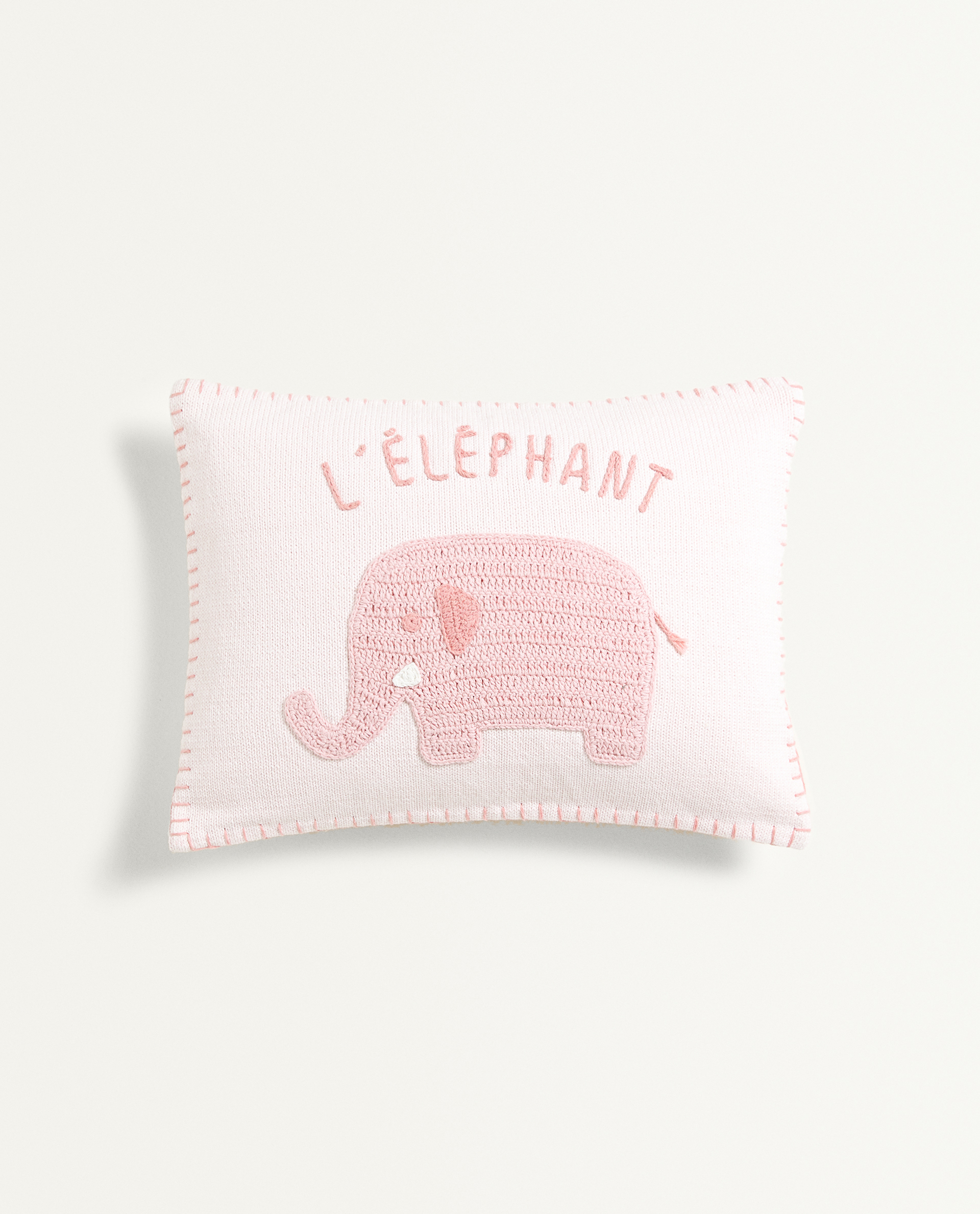 Elephant Crochet Cushion Cover Kids Sale Zara Home