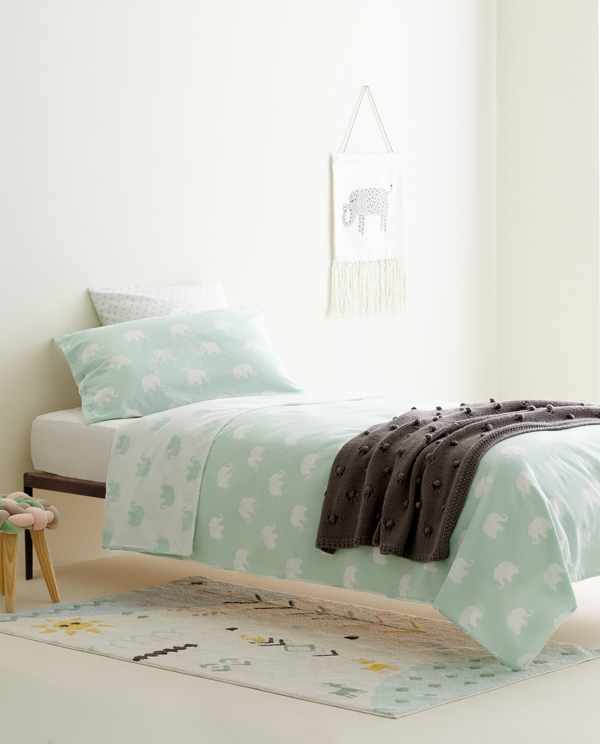 Elephant Duvet Cover And Pillowcase Set Towels Bathroom Kids