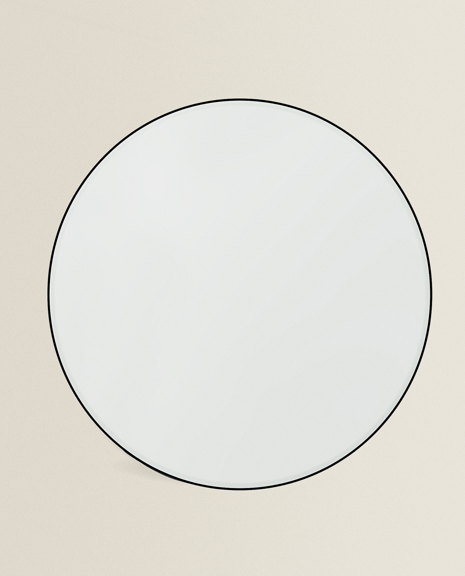 Round Mirror With Metal Frame