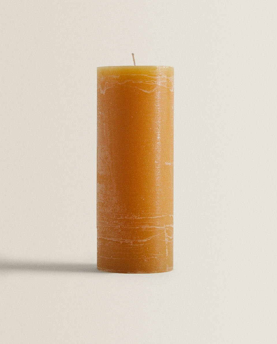 Cylindrical Candle Decoration Living Room Sale Zara Home