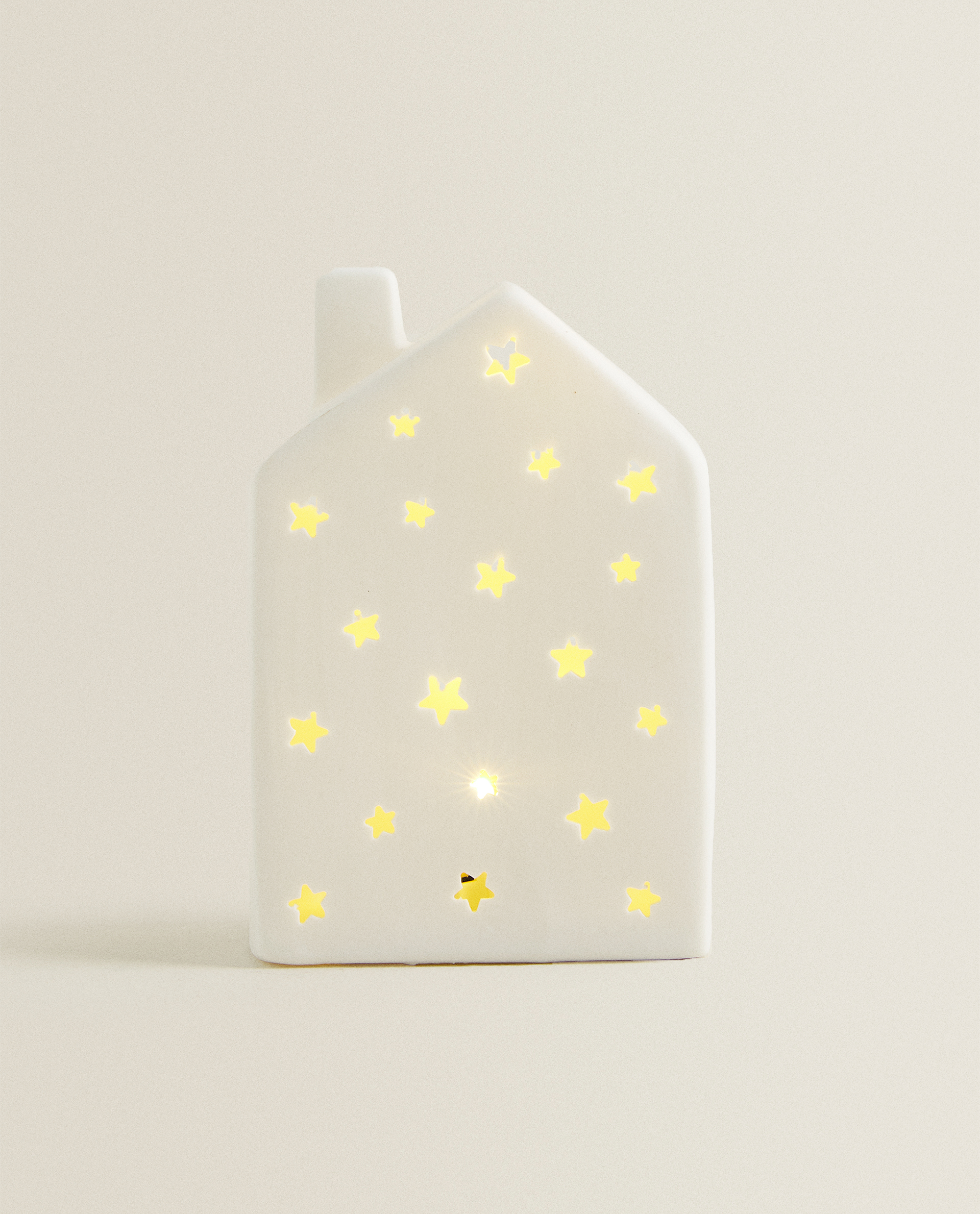 Star Light Up House Candlesticks And Tealight Holders